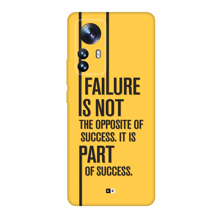 Part Of Success Back Case for Xiaomi 12 Pro