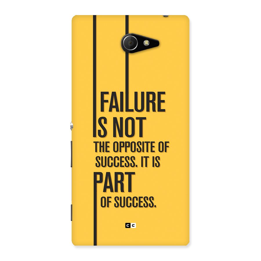 Part Of Success Back Case for Xperia M2