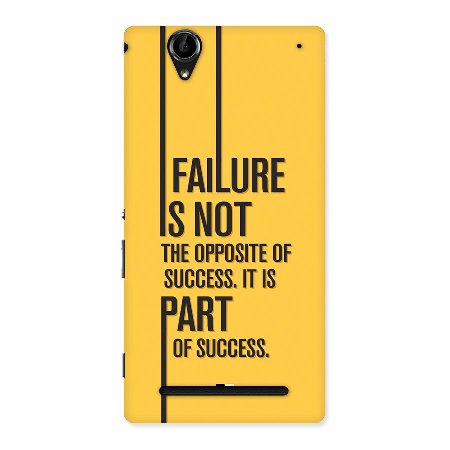 Part Of Success Back Case for Xperia T2