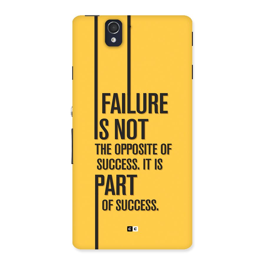 Part Of Success Back Case for Xperia Z