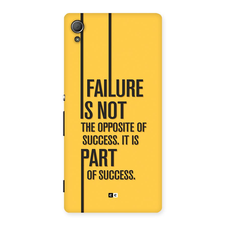 Part Of Success Back Case for Xperia Z3 Plus