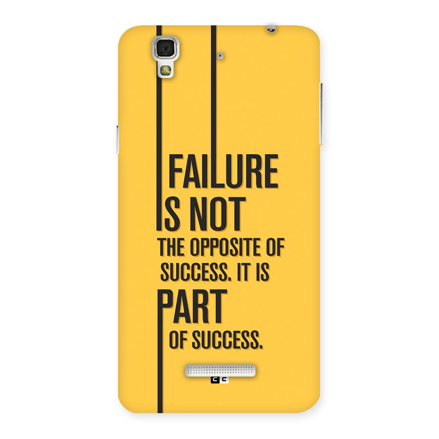 Part Of Success Back Case for YU Yureka Plus
