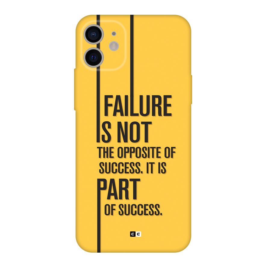 Part Of Success Back Case for iPhone 11