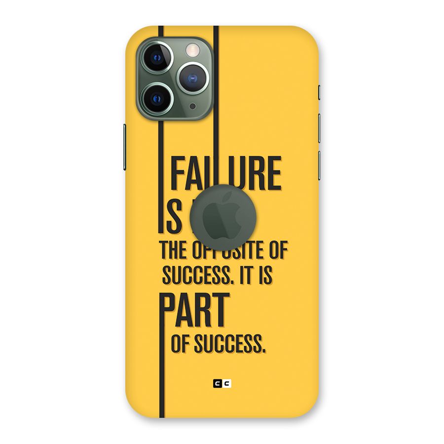 Part Of Success Back Case for iPhone 11 Pro Logo Cut