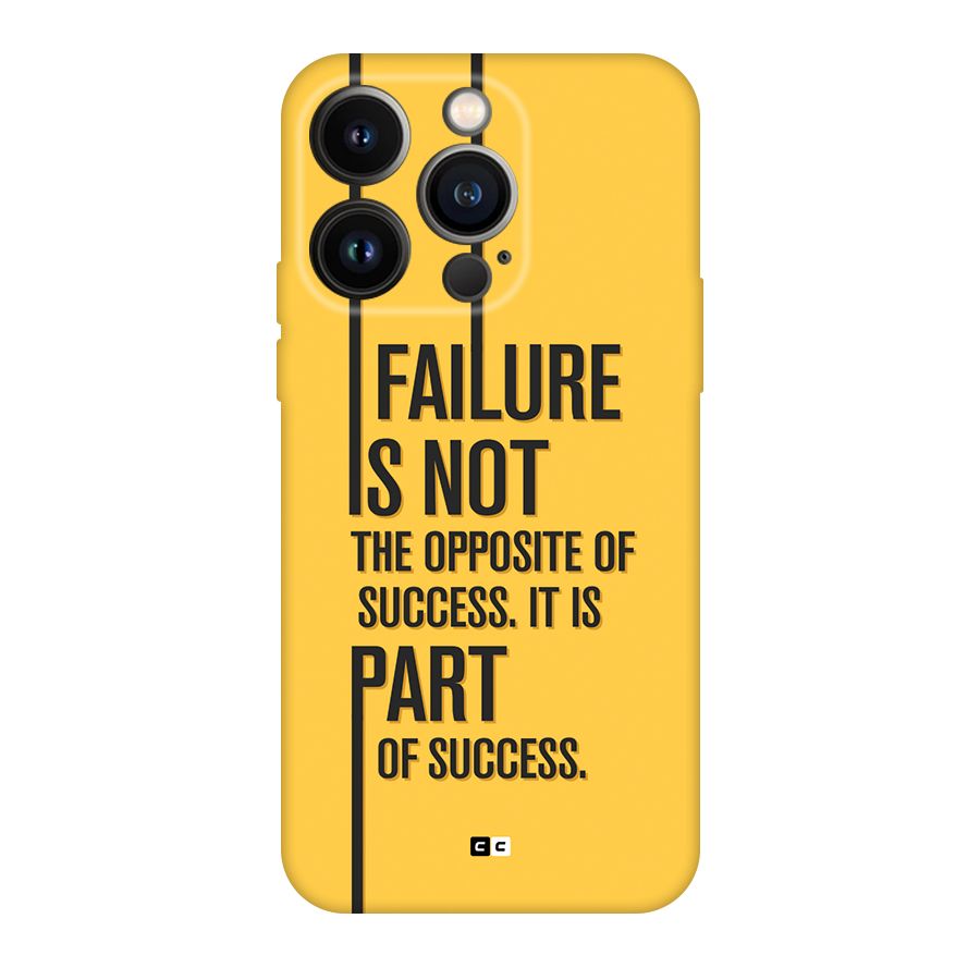 Part Of Success Back Case for iPhone 14 Pro
