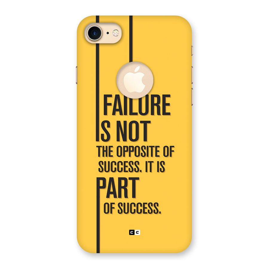 Part Of Success Back Case for iPhone 7 Logo Cut
