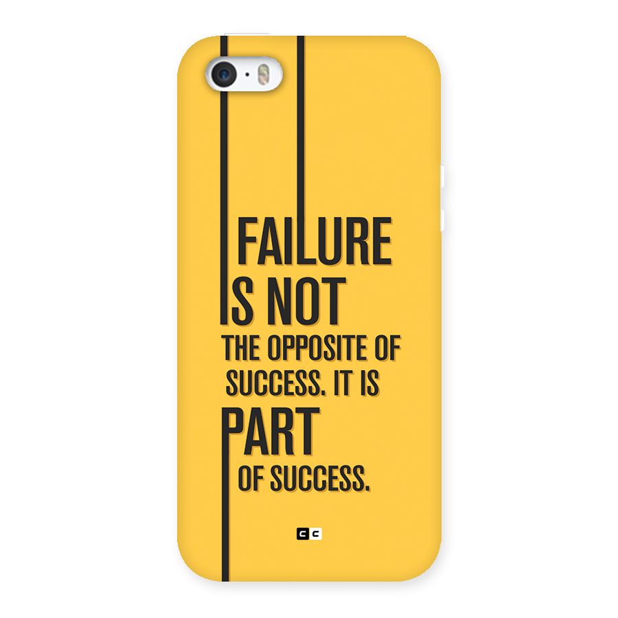 Part Of Success Back Case for iPhone SE 2016