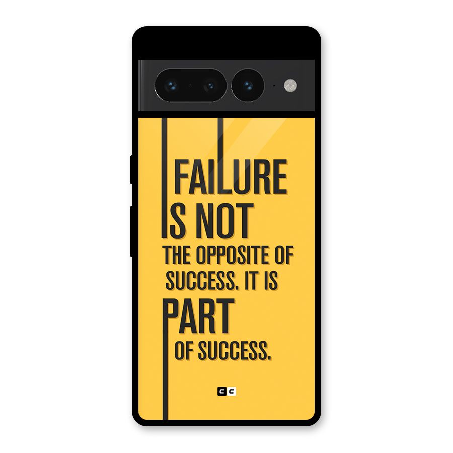 Part Of Success Glass Back Case for Google Pixel 7 Pro