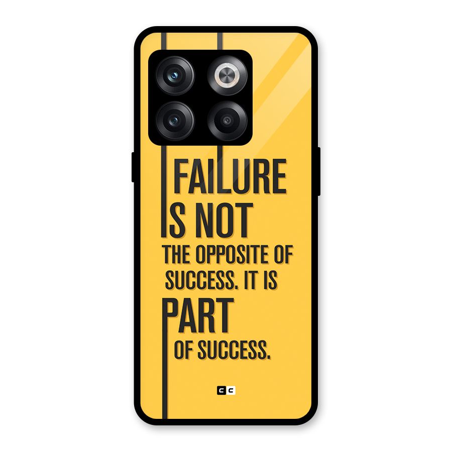 Part Of Success Glass Back Case for OnePlus 10T
