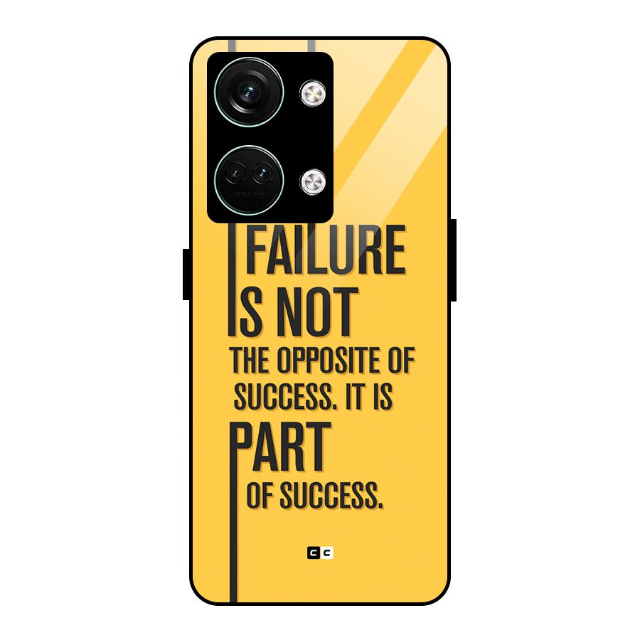 Part Of Success Glass Back Case for Oneplus Nord 3