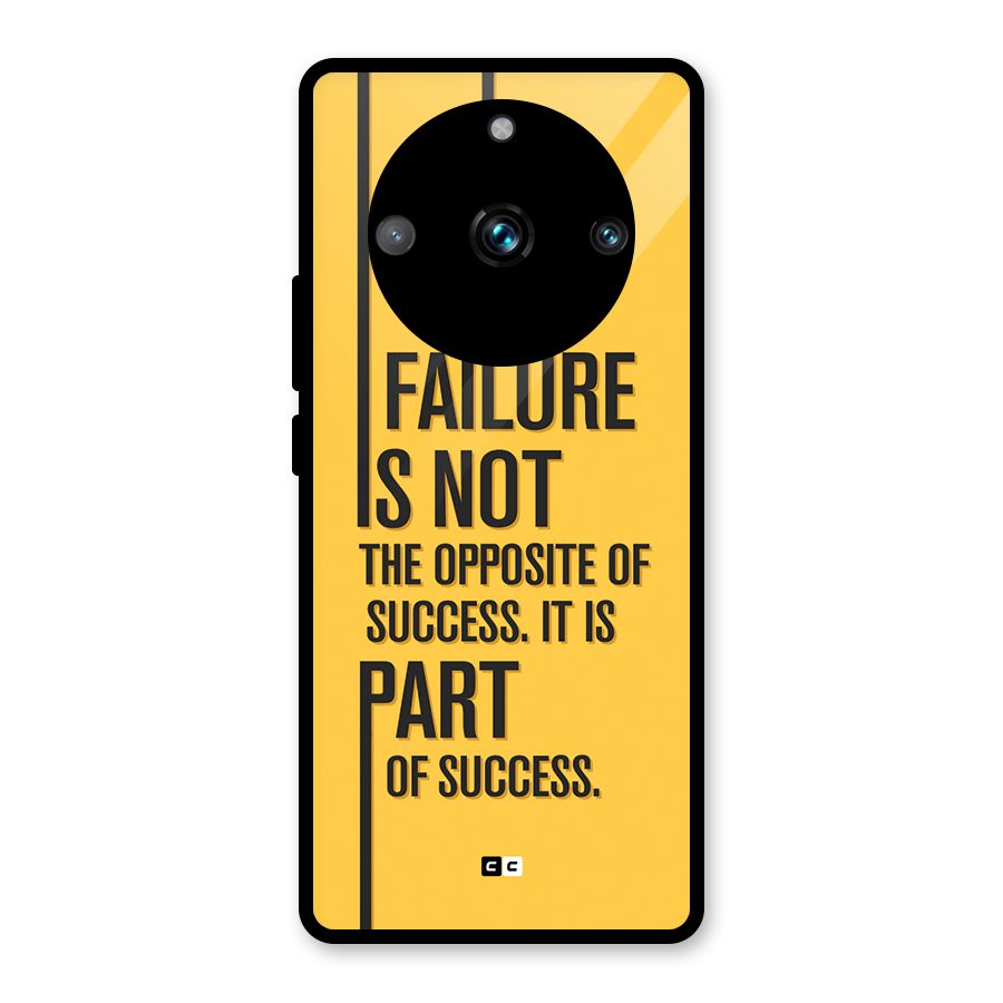 Part Of Success Glass Back Case for Realme 11 Pro Plus