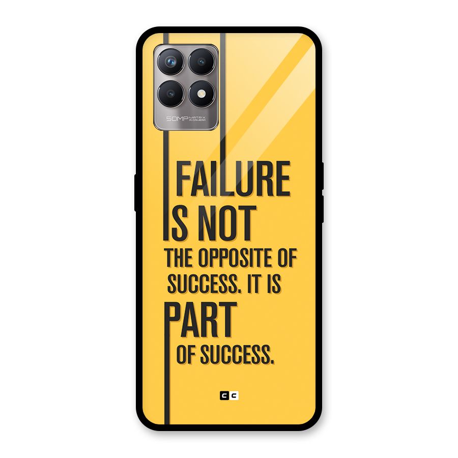 Part Of Success Glass Back Case for Realme Narzo 50