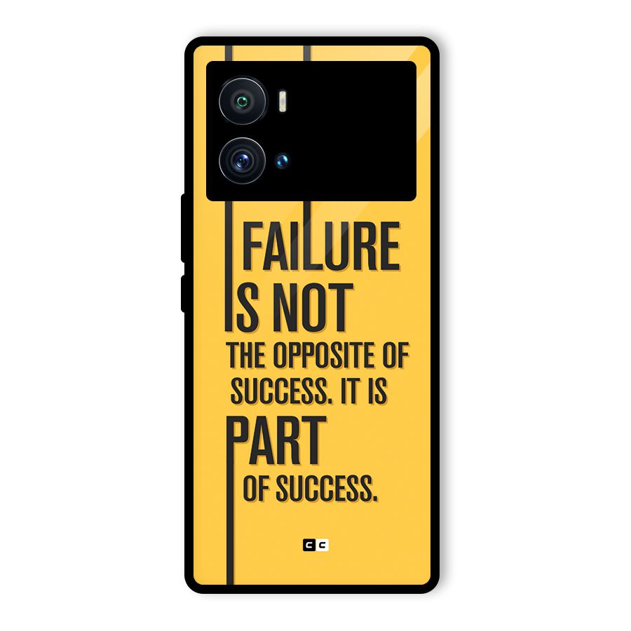 Part Of Success Glass Back Case for Vivo iQOO 9 Pro