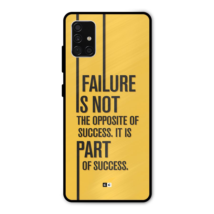 Part Of Success Metal Back Case for Galaxy A51