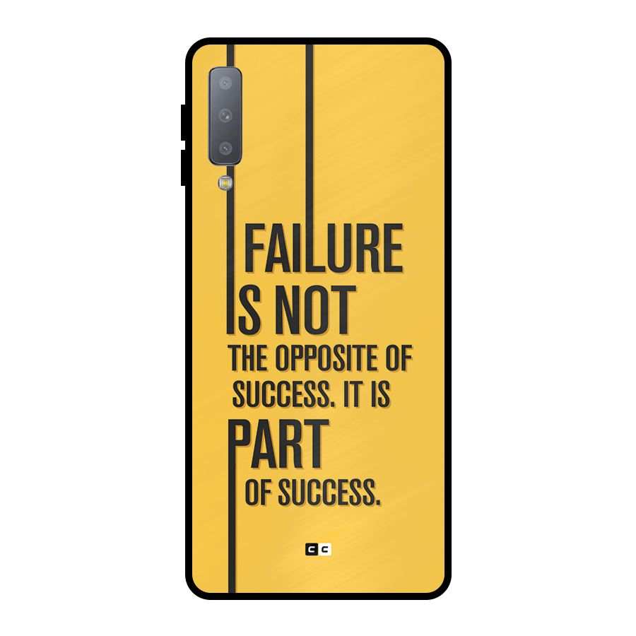 Part Of Success Metal Back Case for Galaxy A7 (2018)