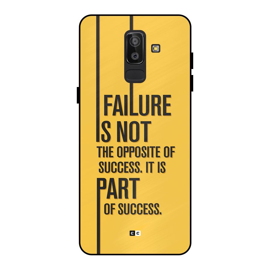 Part Of Success Metal Back Case for Galaxy J8
