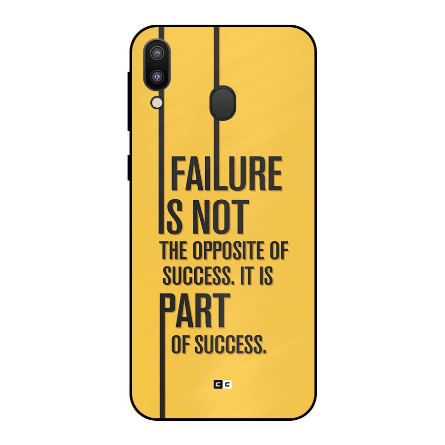Part Of Success Metal Back Case for Galaxy M20