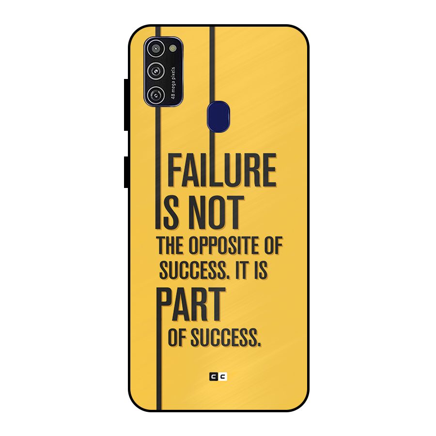 Part Of Success Metal Back Case for Galaxy M30s