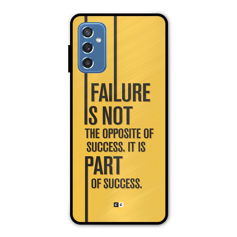 Part Of Success Metal Back Case for Galaxy M52 5G