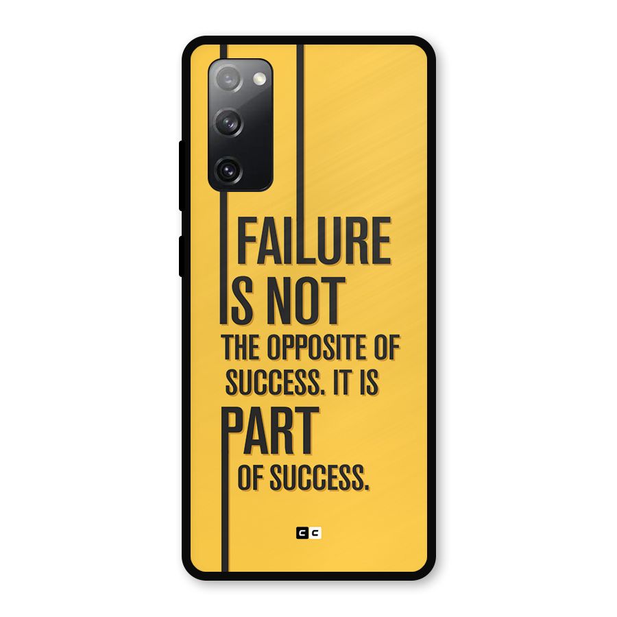 Part Of Success Metal Back Case for Galaxy S20 FE 5G
