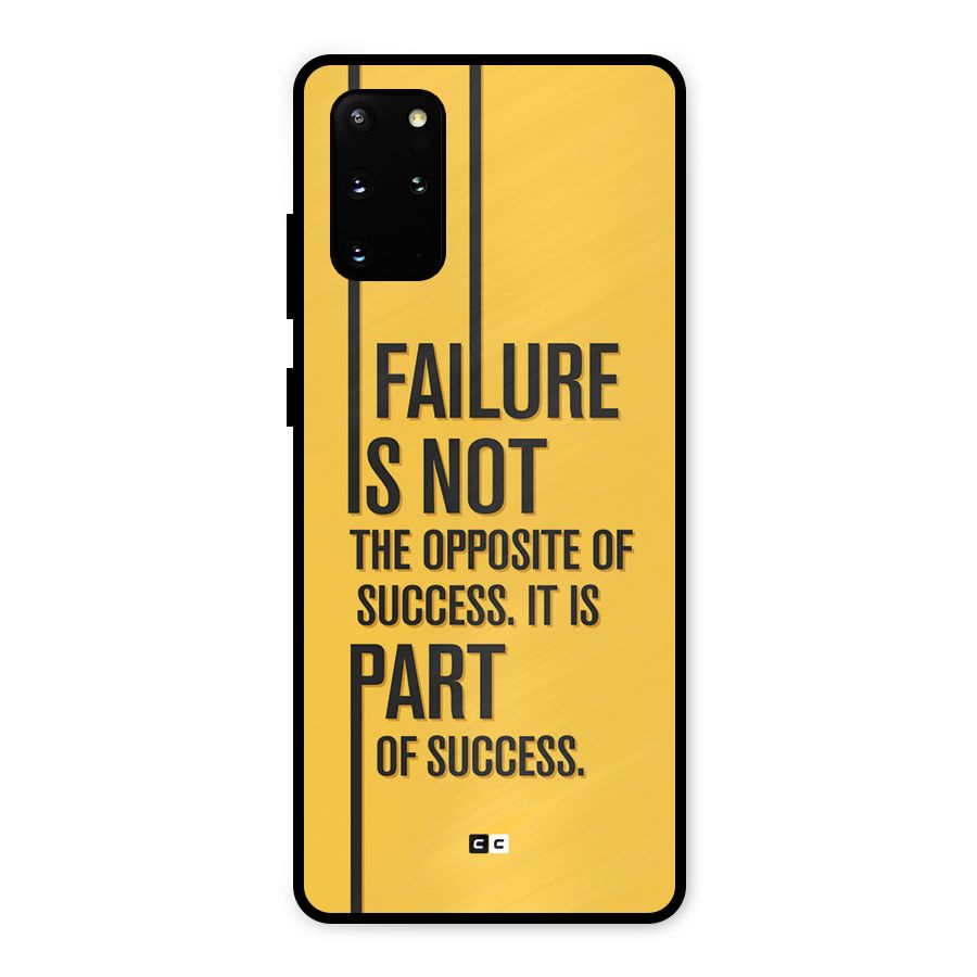 Part Of Success Metal Back Case for Galaxy S20 Plus