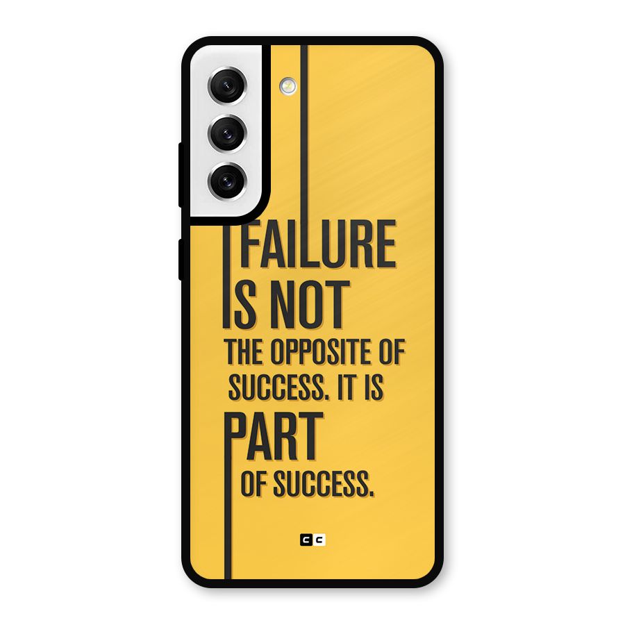 Part Of Success Metal Back Case for Galaxy S21 FE 5G