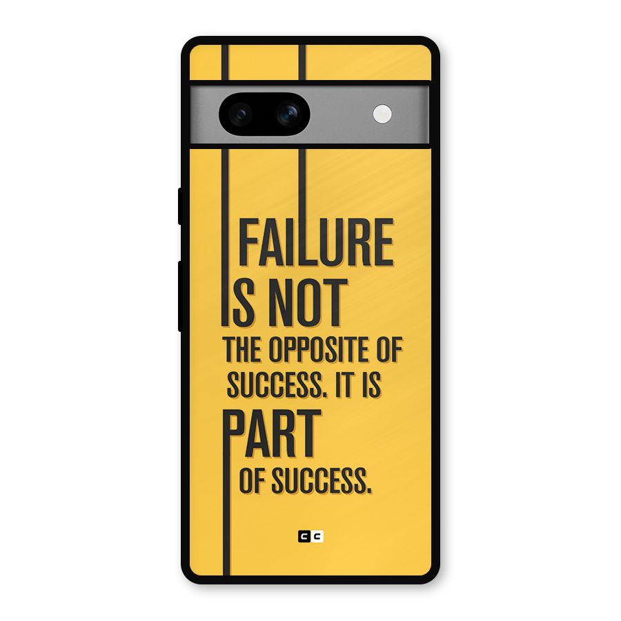 Part Of Success Metal Back Case for Google Pixel 7a