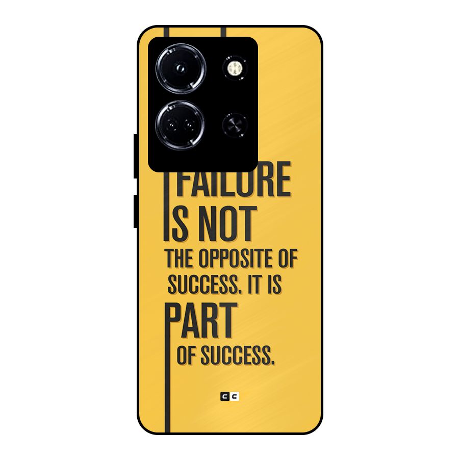 Part Of Success Metal Back Case for Infinix Note 30 5G