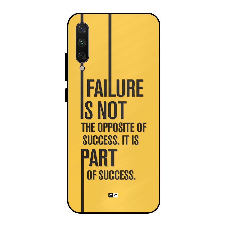 Part Of Success Metal Back Case for Mi A3