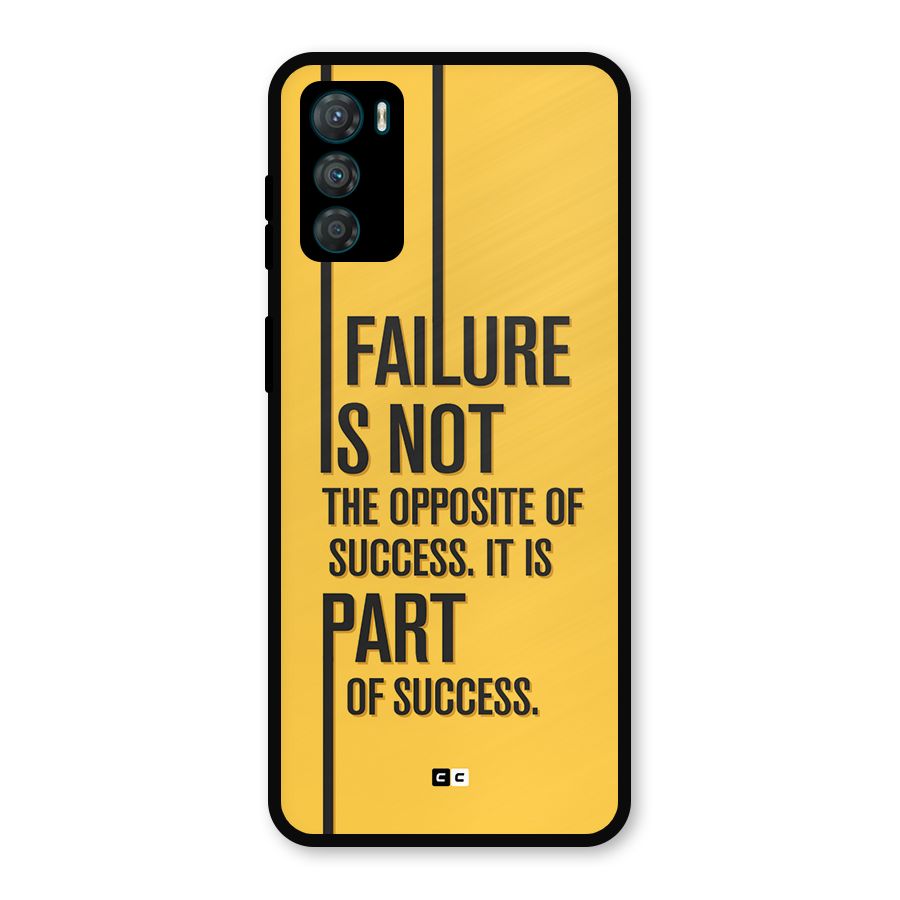 Part Of Success Metal Back Case for Moto G42