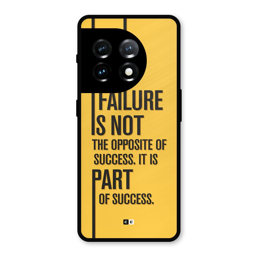 Part Of Success Metal Back Case for OnePlus 11
