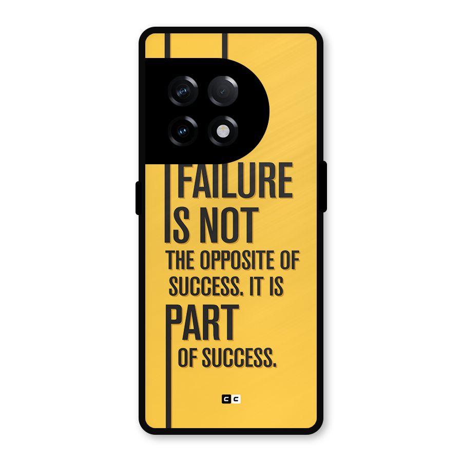 Part Of Success Metal Back Case for OnePlus 11R