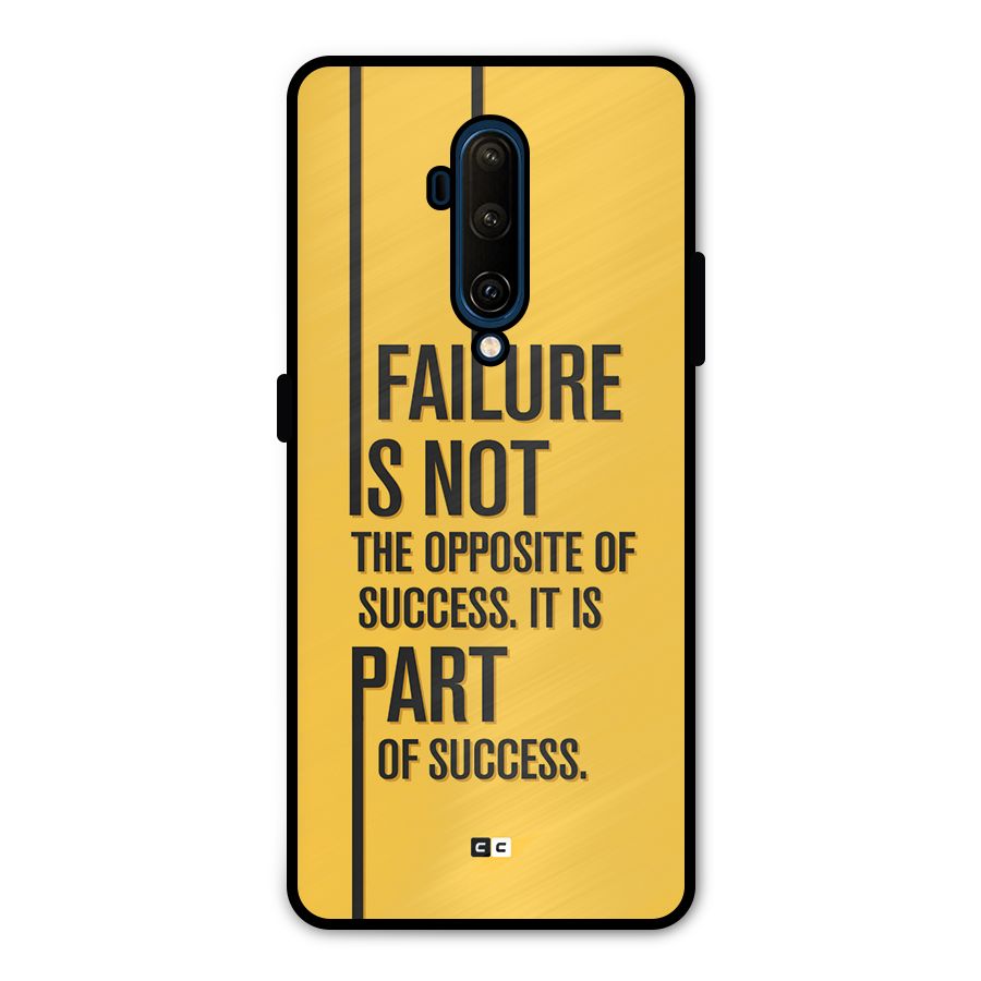Part Of Success Metal Back Case for OnePlus 7T Pro