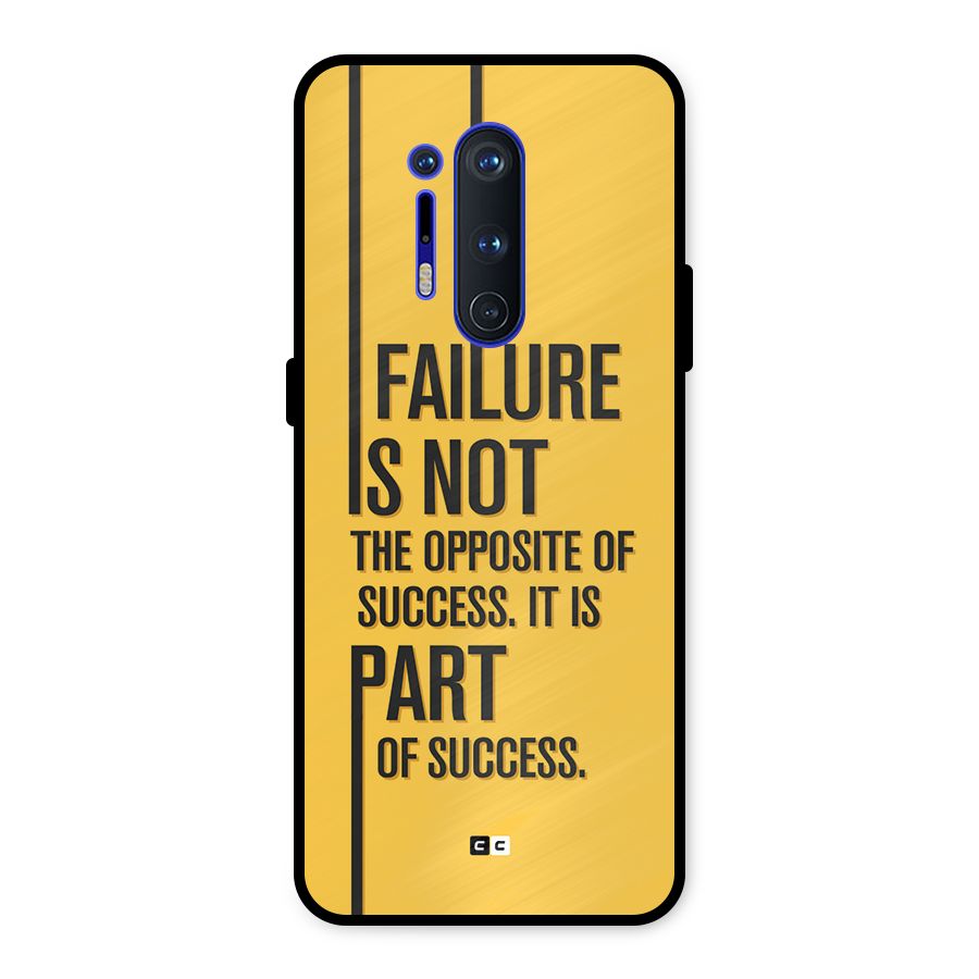 Part Of Success Metal Back Case for OnePlus 8 Pro
