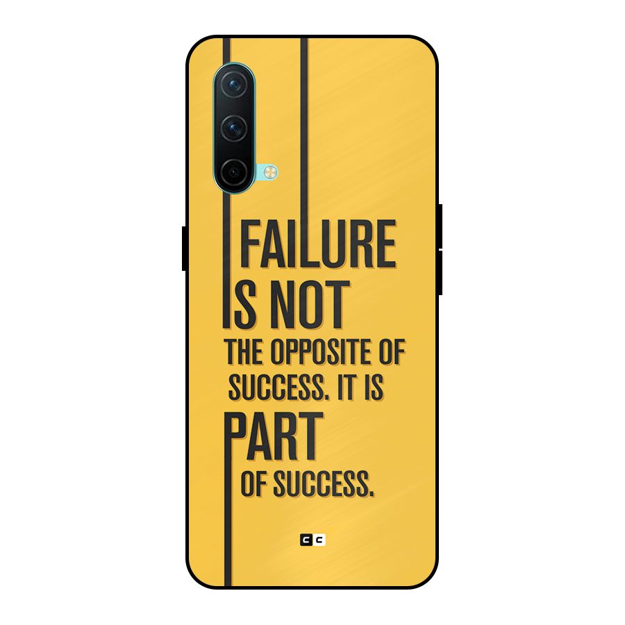Part Of Success Metal Back Case for OnePlus Nord CE 5G