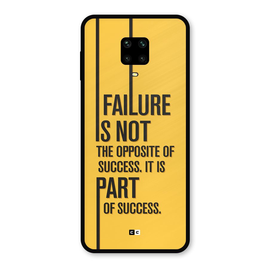 Part Of Success Metal Back Case for Poco M2