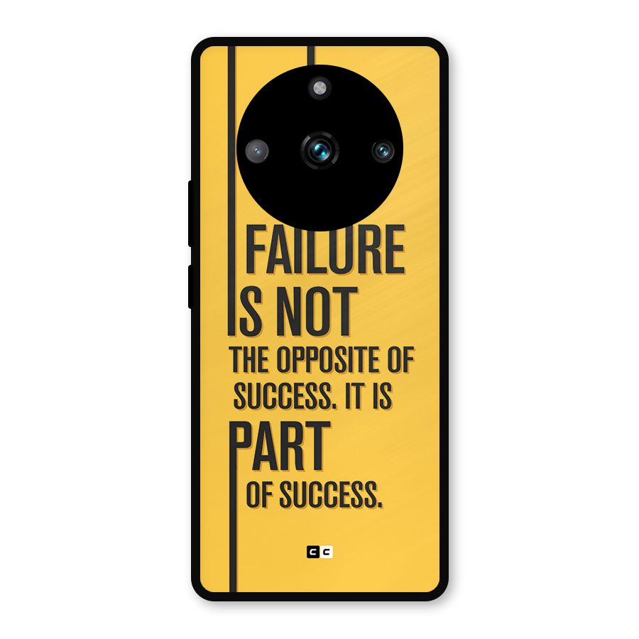 Part Of Success Metal Back Case for Realme 11 Pro Plus