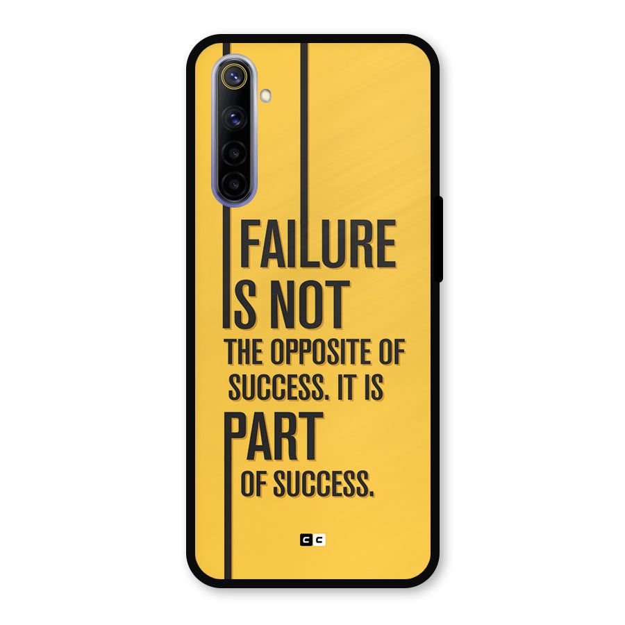 Part Of Success Metal Back Case for Realme 6i