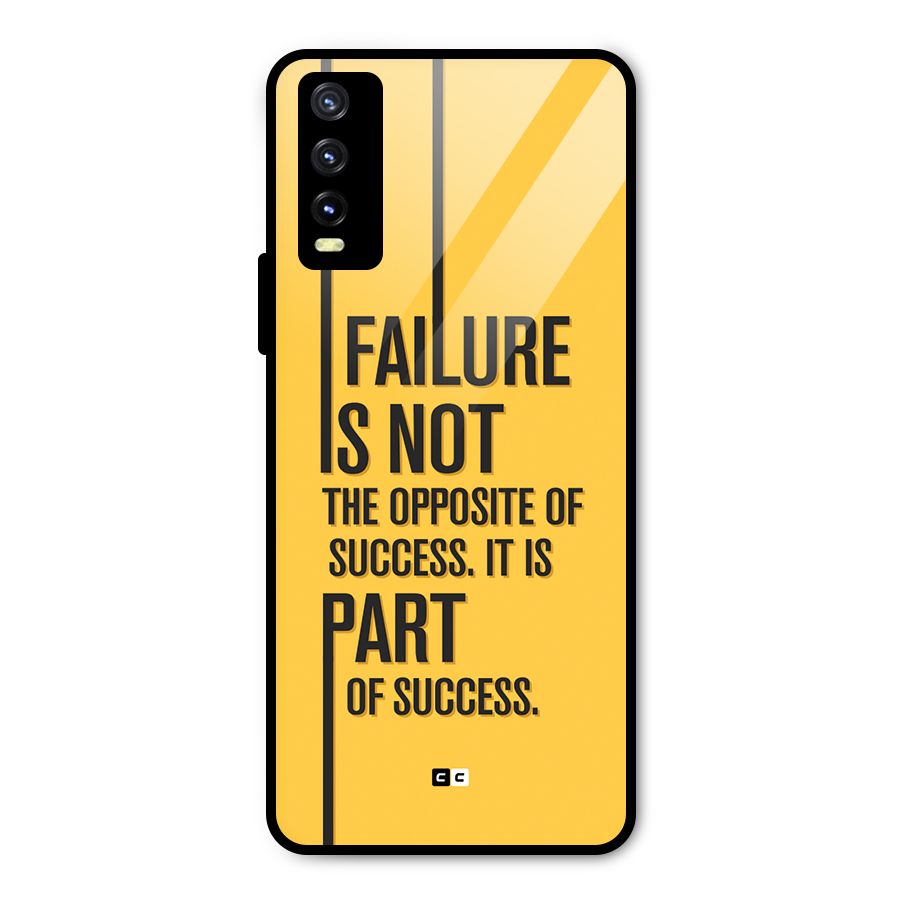 Part Of Success Metal Back Case for Vivo Y20