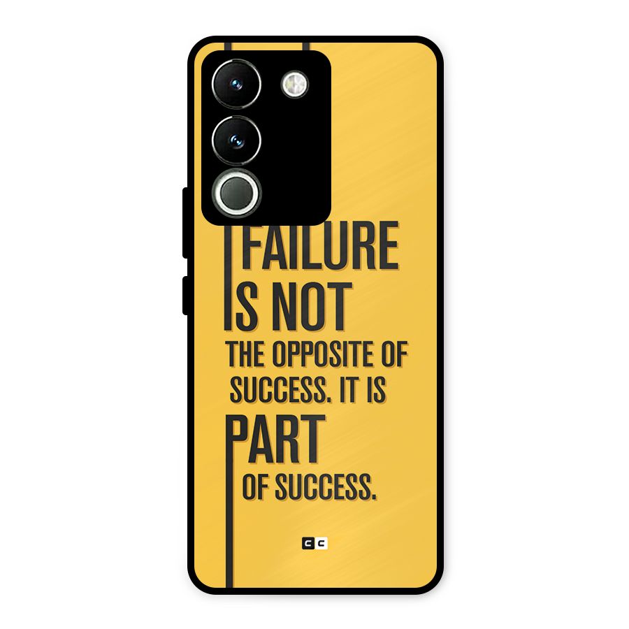 Part Of Success Metal Back Case for Vivo Y200
