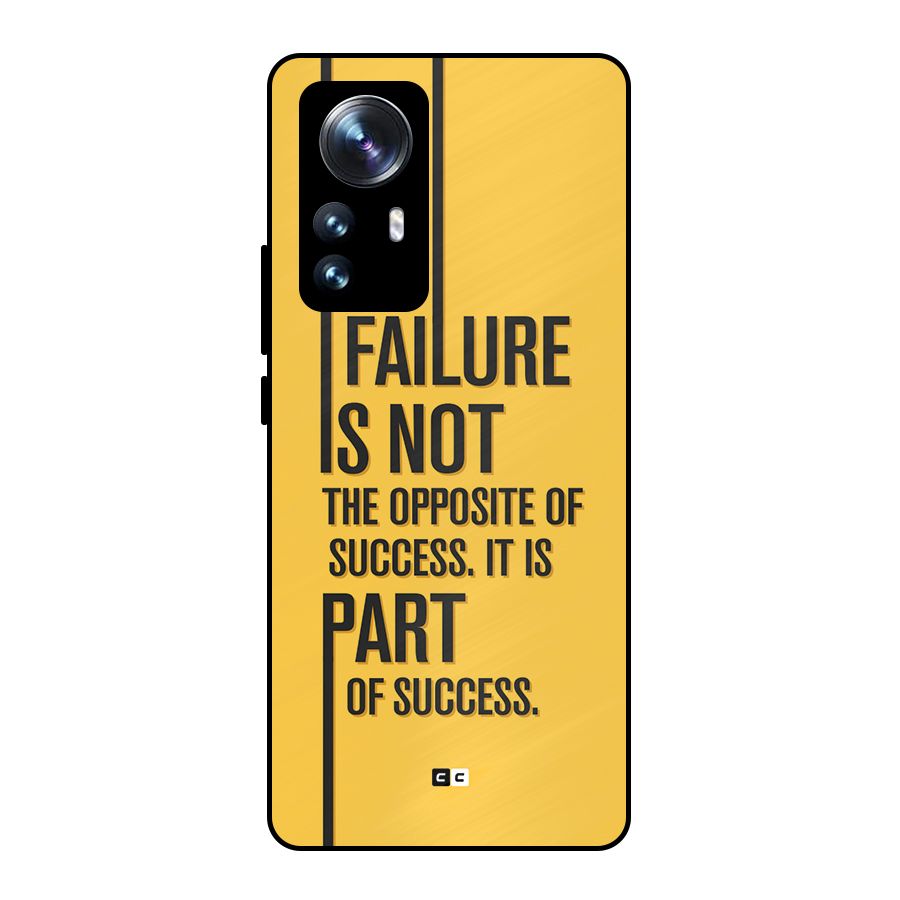 Part Of Success Metal Back Case for Xiaomi 12 Pro