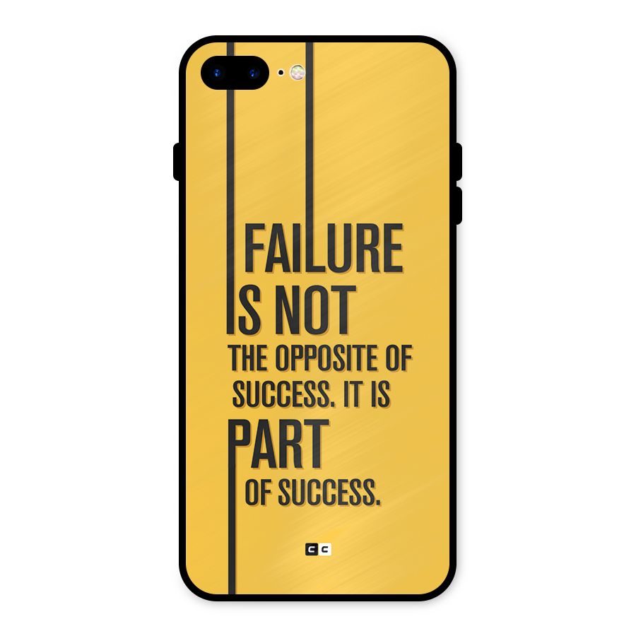Part Of Success Metal Back Case for iPhone 7 Plus