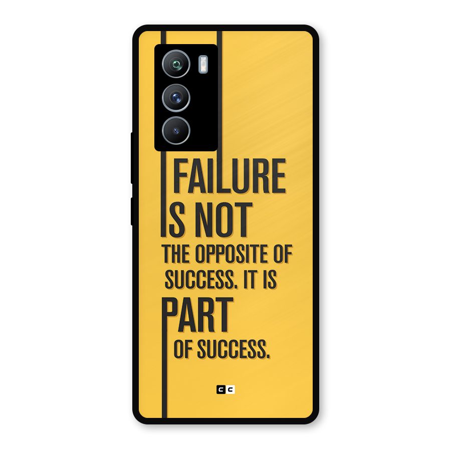 Part Of Success Metal Back Case for iQOO 9 SE