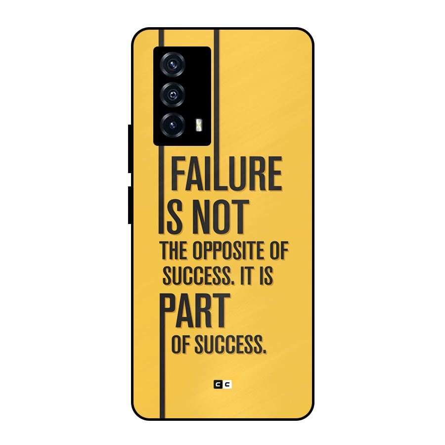 Part Of Success Metal Back Case for iQOO Z5