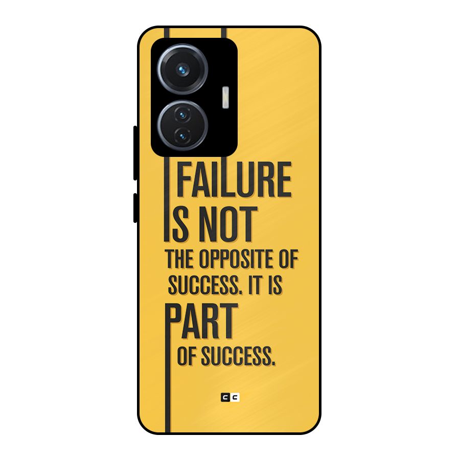 Part Of Success Metal Back Case for iQOO Z6 44W