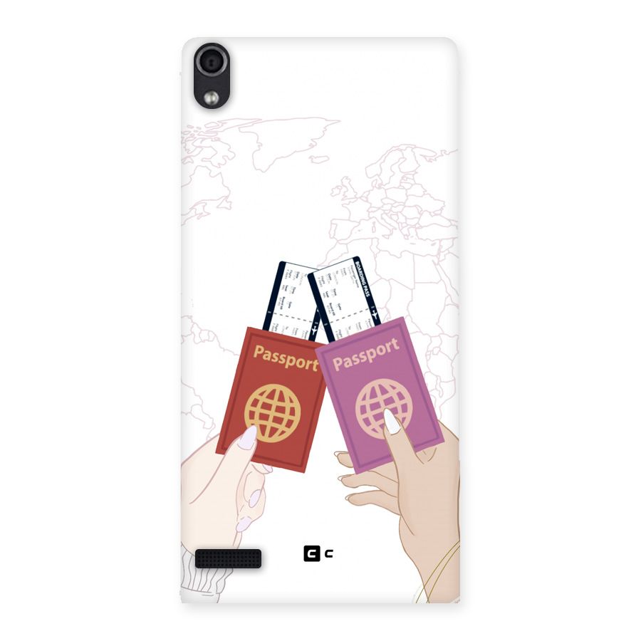Passport Drive Back Case for Ascend P6