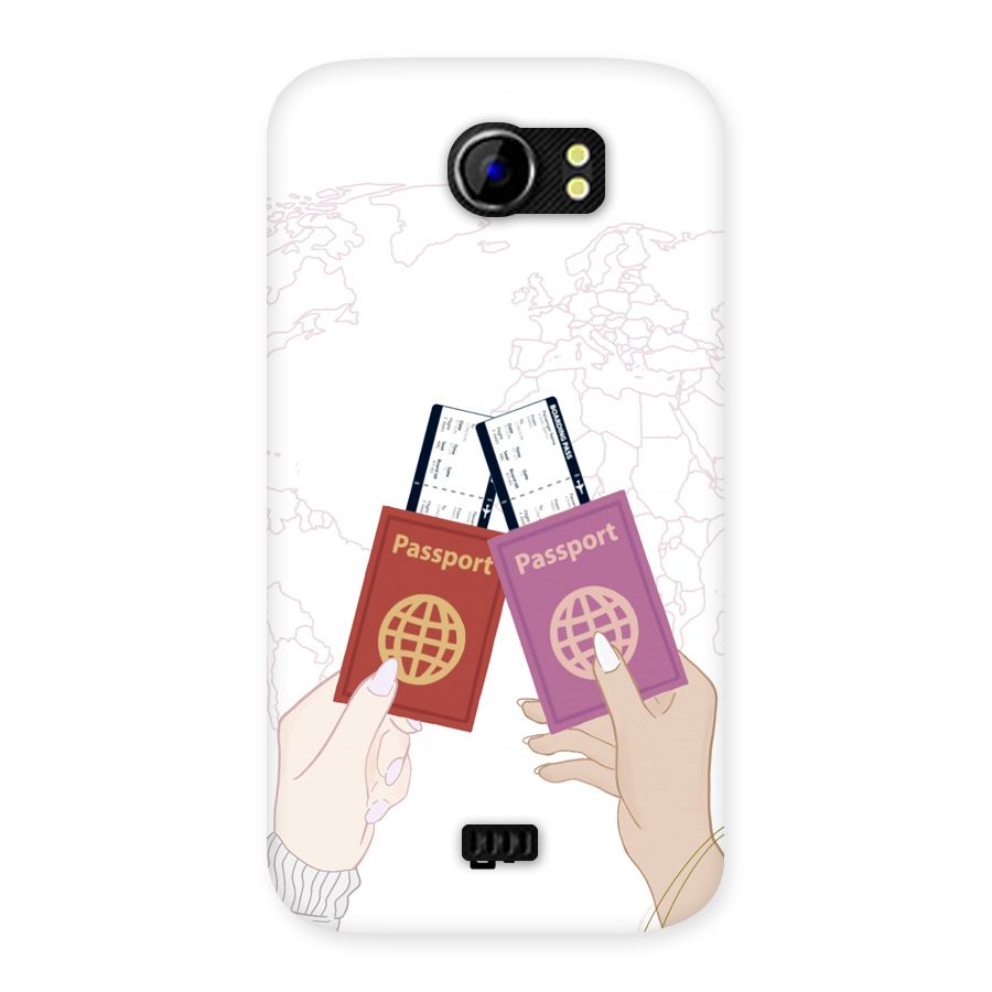 Passport Drive Back Case for Canvas 2 A110