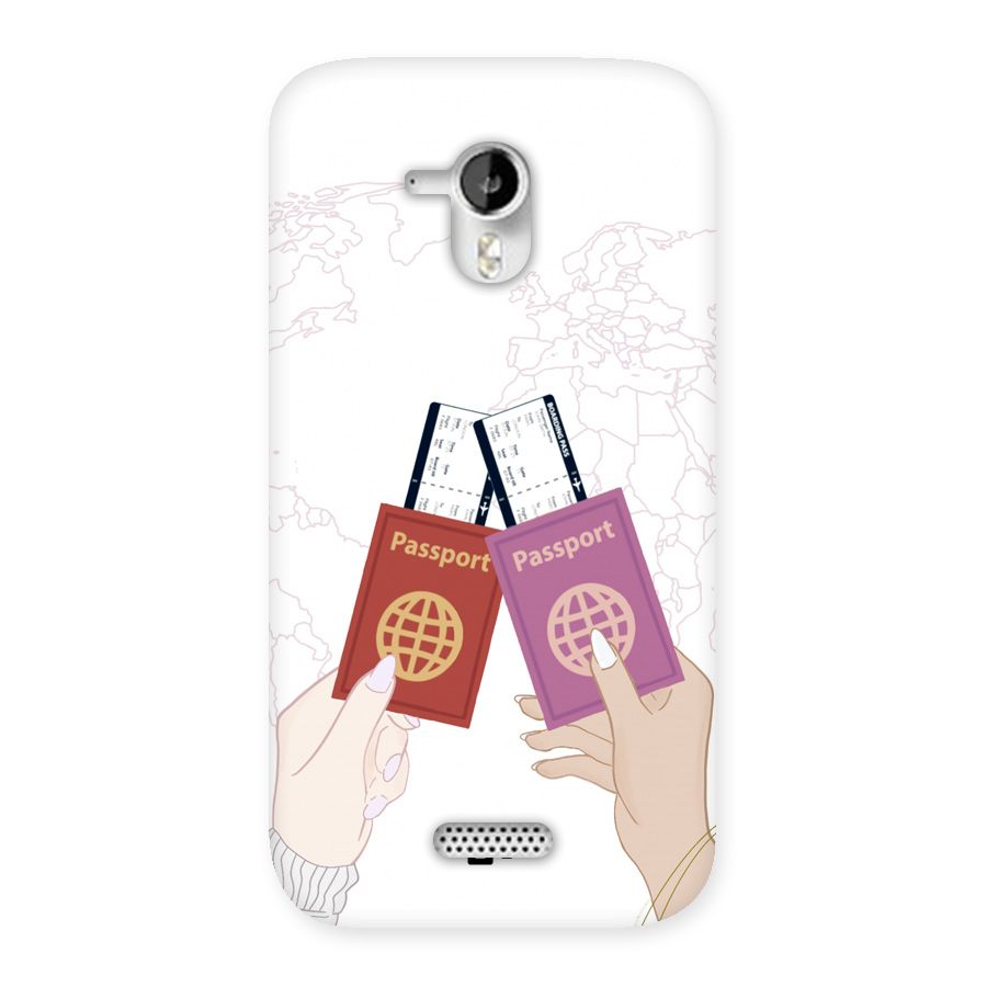 Passport Drive Back Case for Canvas HD A116