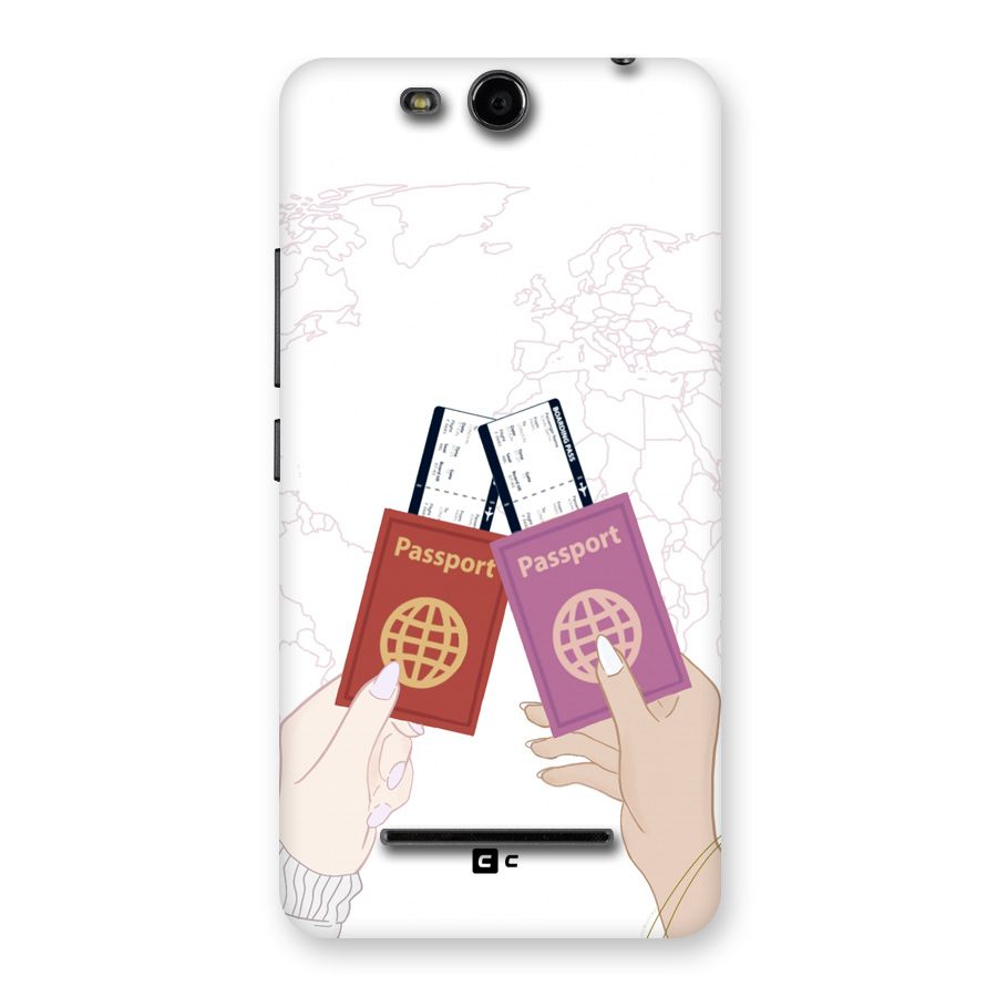 Passport Drive Back Case for Canvas Juice 3 Q392