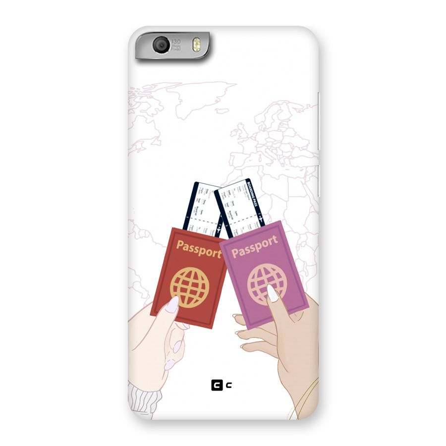 Passport Drive Back Case for Canvas Knight 2